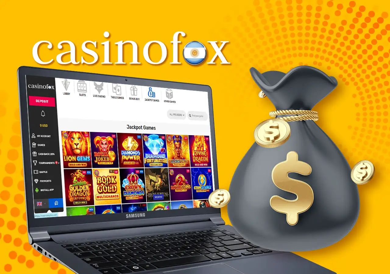 Jackpots en Fox Casino
