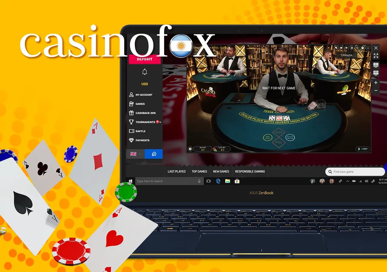 Juega Poker en CasinoFox